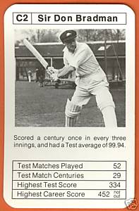 Ace Bradman Card
