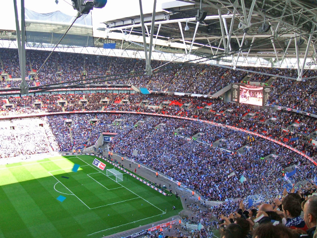 2008 FA match at Wembley Stadium