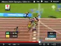 Olympic Games 100m sprint