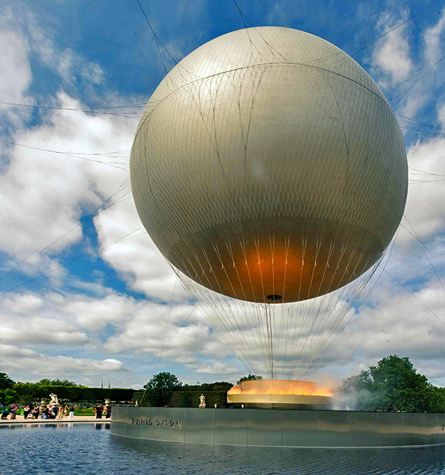 The unique Paris 2024 Cauldron 