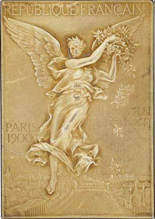 1900 Olympic Games gold medal