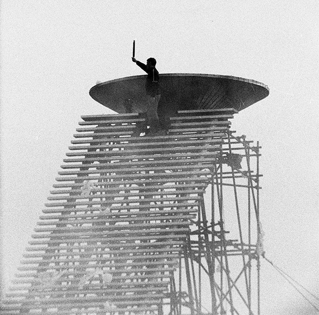 The 1968 Olympic cauldron