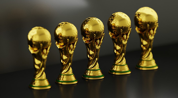 golden world cup trophies