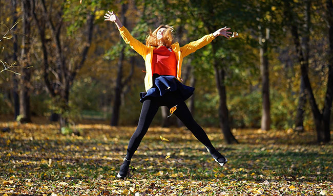 star jump or jumping jack exercise