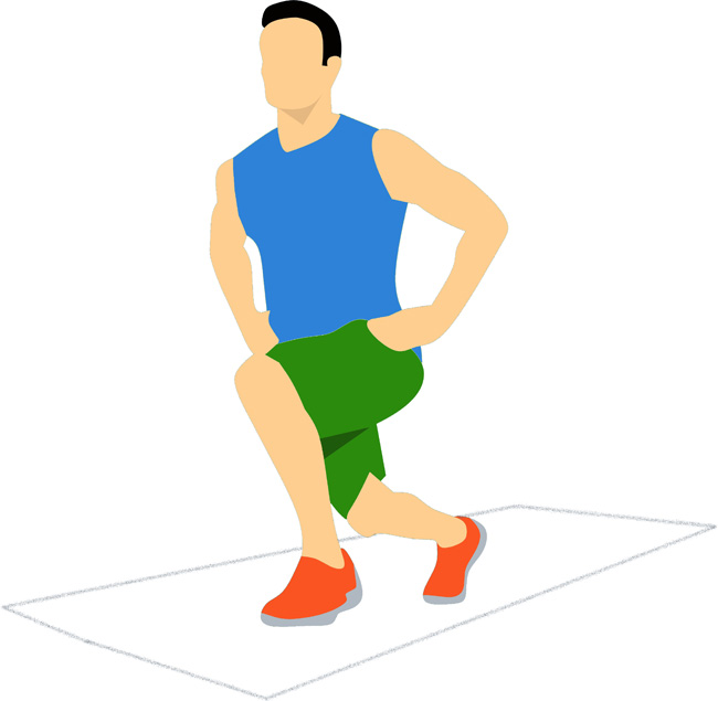 lunge exercise