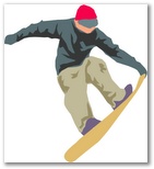 winter sports clipart