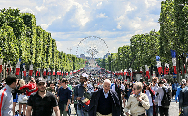 The 2024 Olympic Cup was awarded to the people of France