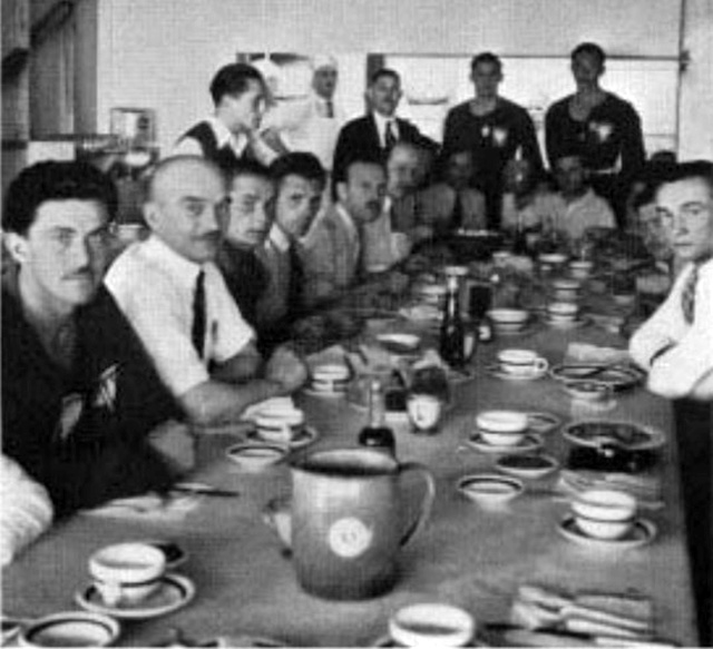 A scene from the Olympic Village dining room