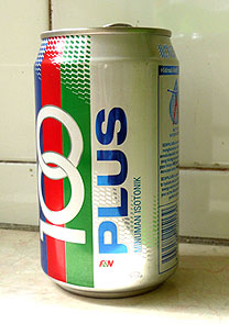 Malaysian 100 plus isotonic drink