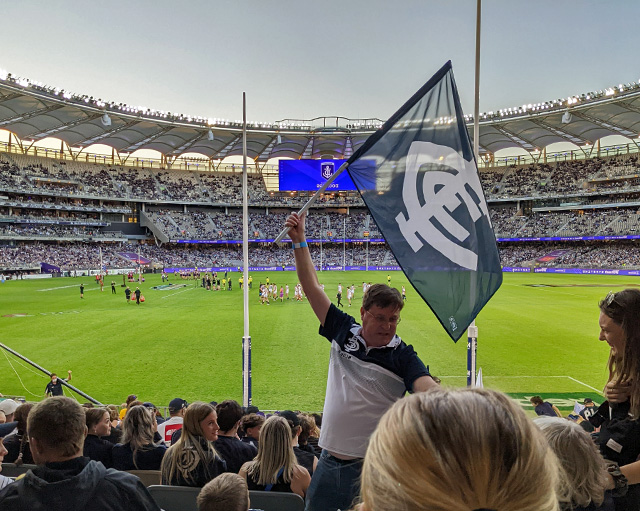 Carlton v Dockers, Optus Stadium, Western Australia