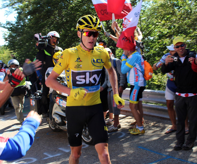 Chris Froome, winners of the 2016 Tour de France