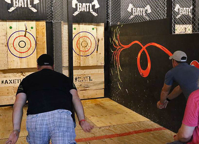 axe throwing