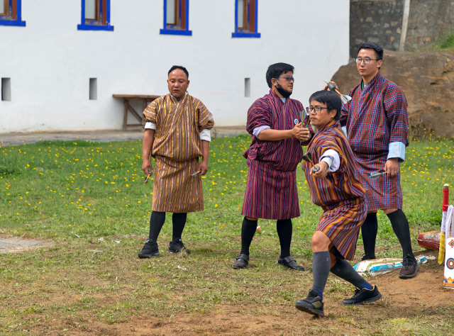 dart throwing in Bhutan