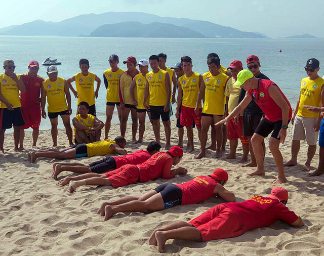 beach flags race starting positions