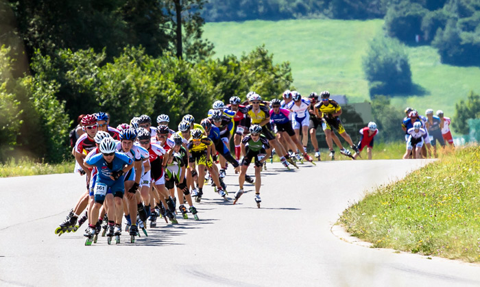 Road Skating Race