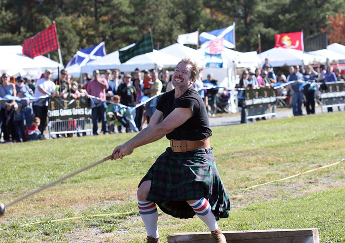 Highland Games Weight Throw