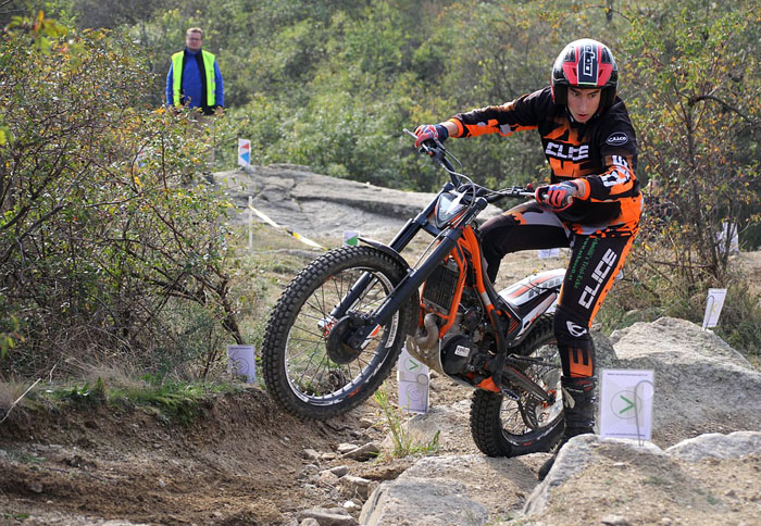 Motorcycle trials event