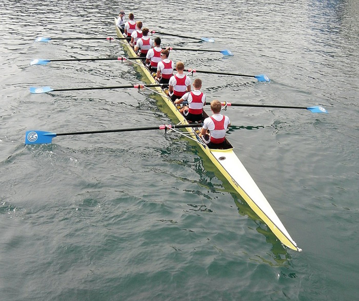 sweep rowing