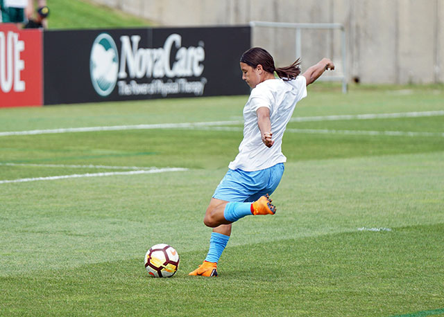 Sam Kerr had another stellar year