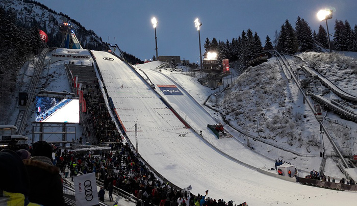 ski jump event