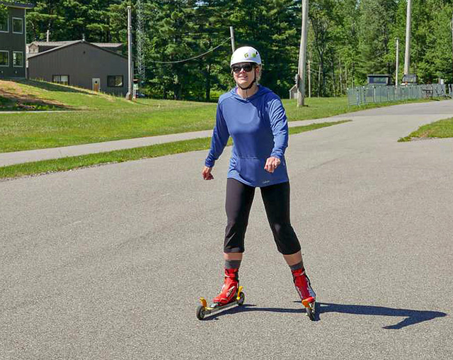 Rollerskiing