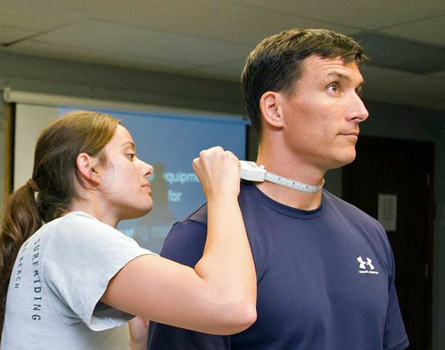 neck girth testing